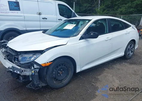 2019 Honda Civic Lx from USA, damaged, VIN 2HGFC2F65KH602613